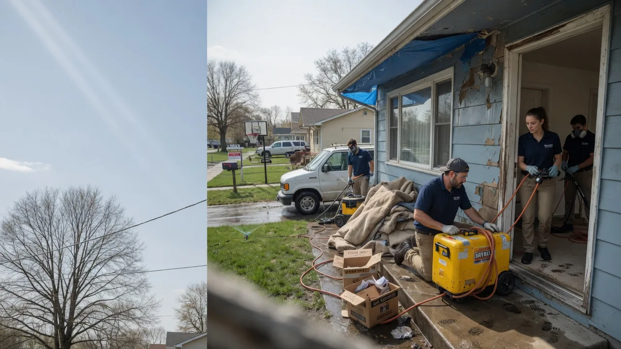 Basement Flood Cleanup in Upper Darby, PA near me